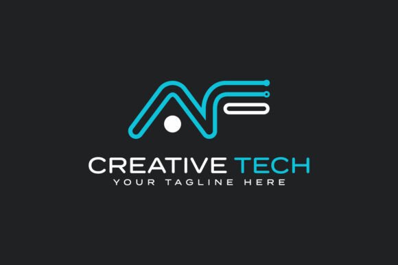 Letter AF Tech Futuristic Logo Design: A Modern Solution for Tech Branding