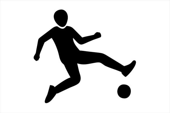 Soccer Player Silhouette Icon Bundle: A Versatile Design Solution for Creators and Businesses