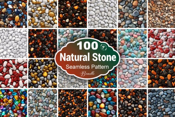 Stones Seamless Pattern: A Versatile Design Resource for Creative Projects